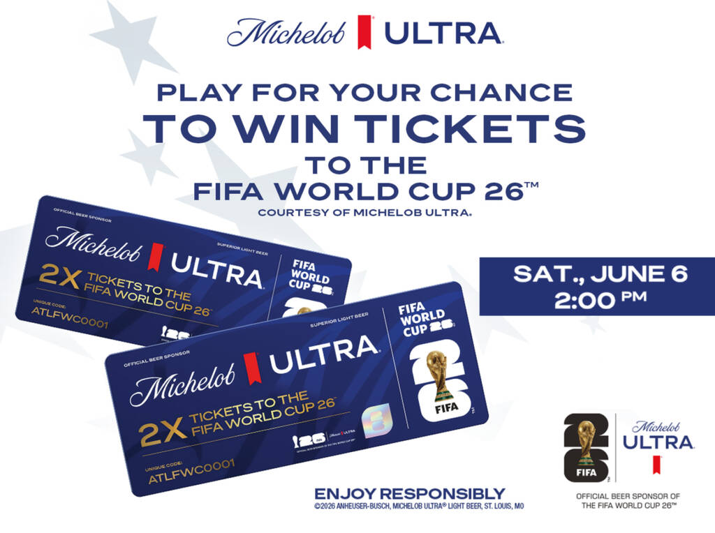 he Moment That Starts It All: Win Tickets with Michelob ULTRA